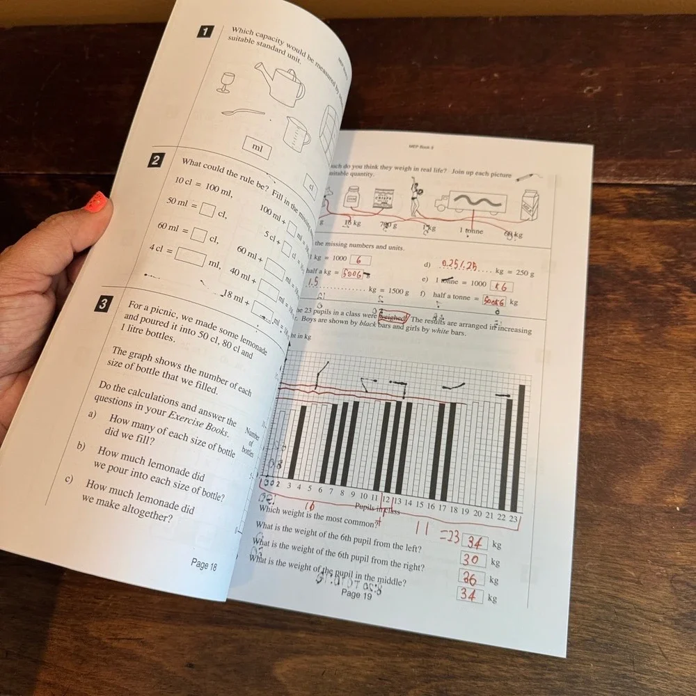 Mathematics Enhancement Programme MEP Practice‎ Book 3 Primary Education USED